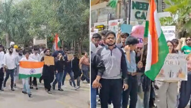 Voice of Hyderabad Successfully Organises Peaceful Student Protest; Aadil Athar Thanks Telangana Police and Participants