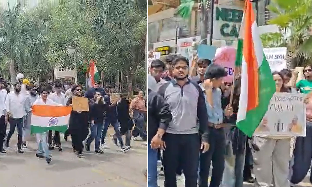 Voice of Hyderabad Successfully Organises Peaceful Student Protest; Aadil Athar Thanks Telangana Police and Participants