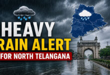 IMD Issues Heavy Rain Alert for North Telangana till July 10; Thunderstorms, 50 kmph Winds Likely