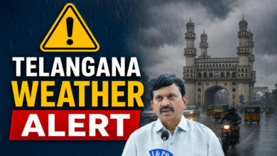 Telangana Heavy Rain Alert: Minister Ponguleti Srinivasa Reddy Orders High Alert as Red Alert Issued for Five Districts