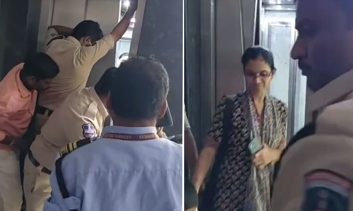 Kukatpally Lift Rescue: Woman and Child Safely Rescued from Kotak Mahindra Bank Building Lift at KPHB 9th Phase