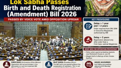 Lok Sabha Passes Birth and Death Registration (Amendment) Bill 2026 Amid Opposition Uproar