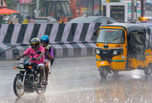 Heavy rain forecast for four northern Tamil Nadu districts; showers in Puducherry