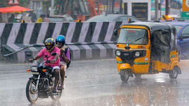 Heavy rain forecast for four northern Tamil Nadu districts; showers in Puducherry