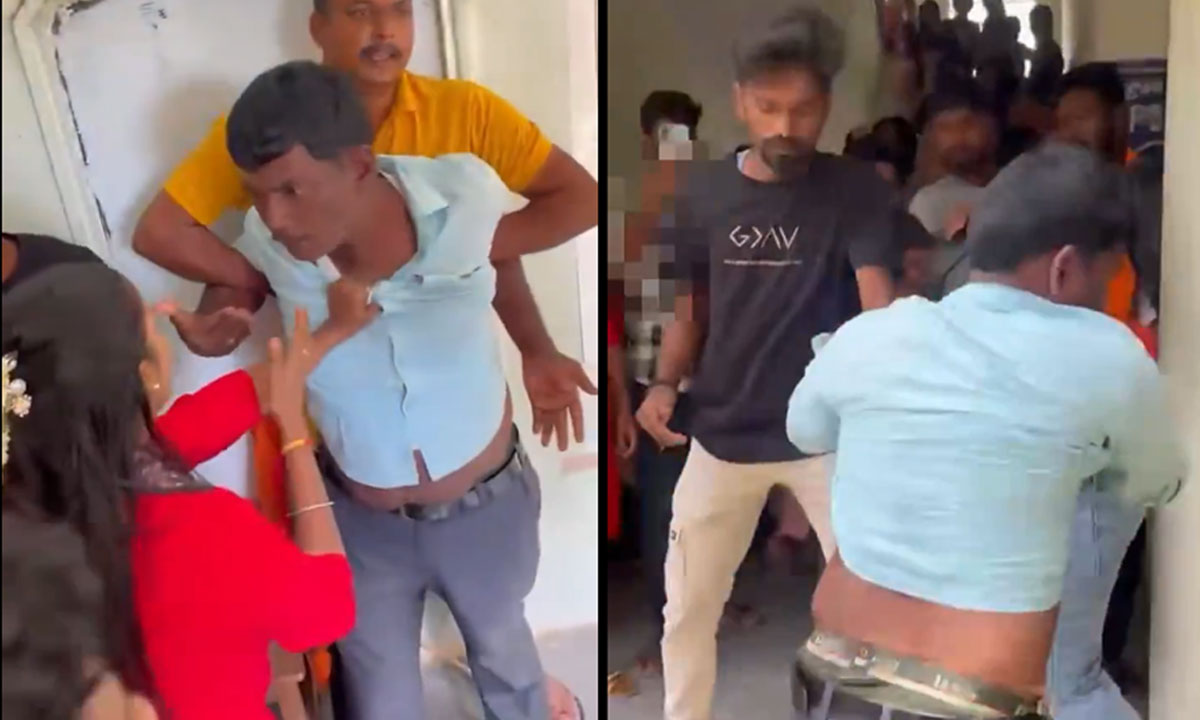 Students Protest Against Teacher Over Alleged Misconduct at Devarakonda Government Girls Junior College