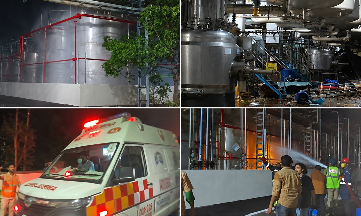 Two killed in reactor blast at Telangana pharma unit