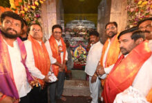 KTR Participates in Special Puja at Secunderabad Sri Ujjaini Mahakali Temple on Bonalu