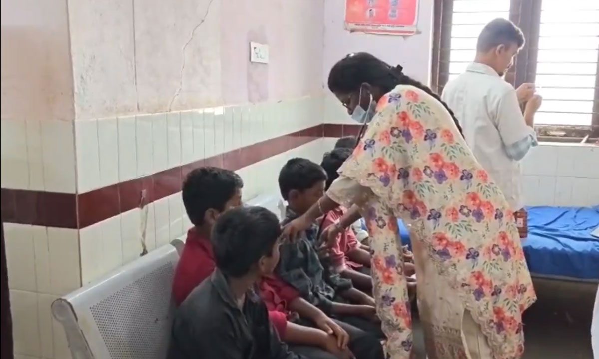 Food Poisoning Suspected at Government School in Khammam, 13 Students Fall Ill