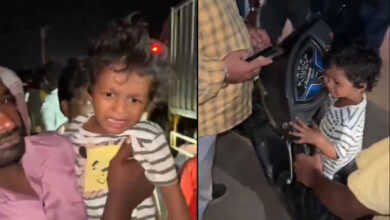 Couple Leaves 3-Year-Old Child on Scooter, Jumps into Godavari River in Alleged Suicide Attempt