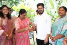 Minister Konda Surekha Visits CM Revanth Reddy’s Residence to Tie Rakhi