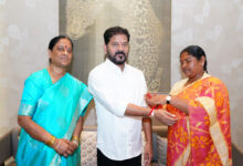 Ministers Seethakka and Konda Surekha Tie Rakhi to CM Revanth Reddy