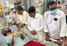 BRS Leaders Visit Unemployed Youth Who Attempted Suicide Over Job Notification Delay