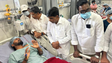 BRS Leaders Visit Unemployed Youth Who Attempted Suicide Over Job Notification Delay