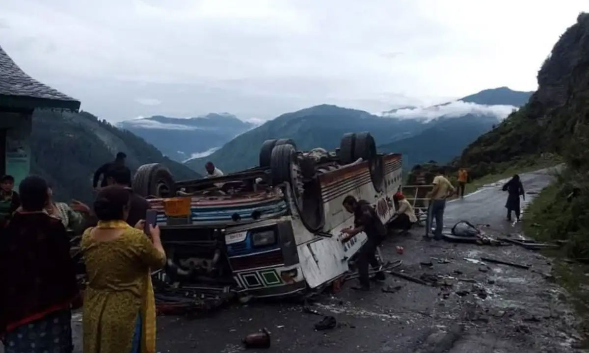 7 killed, 11 injured in Himachal accident as bus rolls into 100-feet deep gorge in Chamba