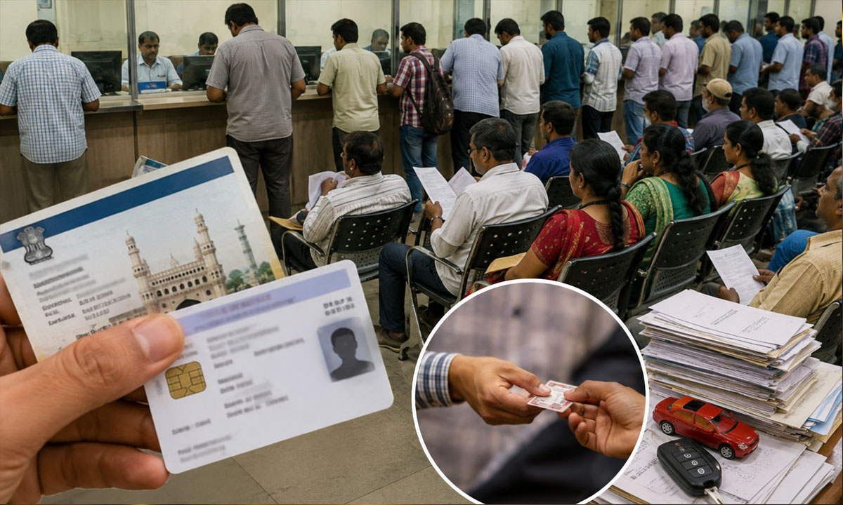 Hyderabad Vehicle Owners Face Delays in RC, Driving Licence Smart Cards; Alleged Agent Nexus Raises Concerns