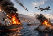 Strait of Hormuz Tensions Escalate as Iranian Missile Hits Tanker; Houthi Attack Targets Saudi Oil Facility