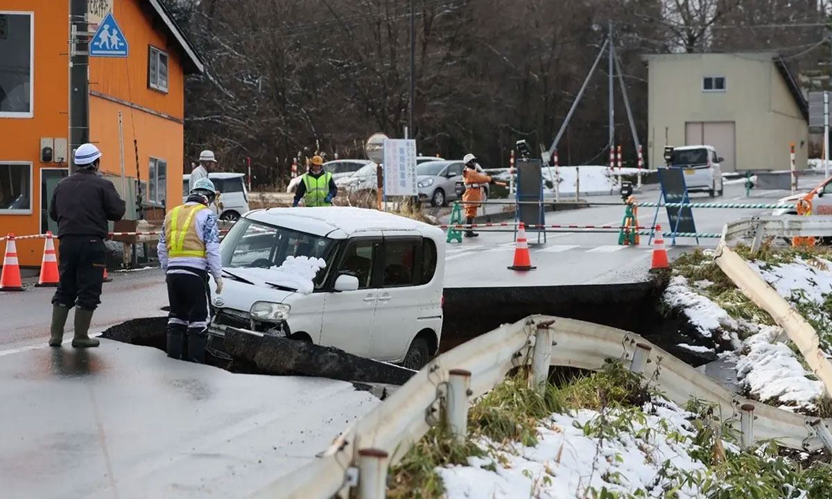 5.8-magnitude earthquake hits off Japan's Aomori