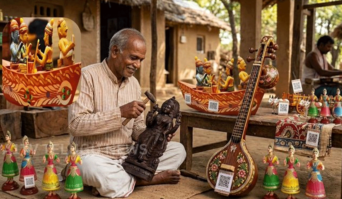 Andhra Pradesh handicrafts get technological boost with QR code initiative