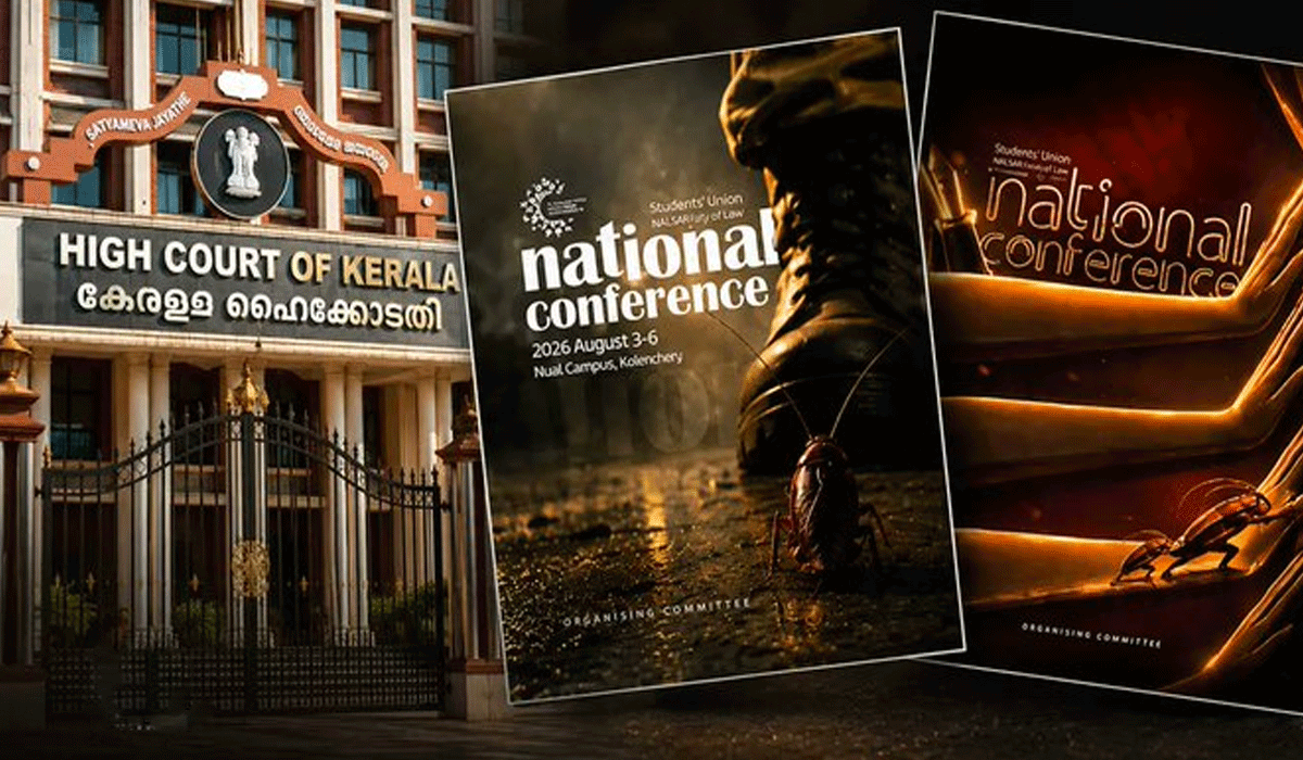 Kerala High Court stays MG University order withdrawing students' national conference funds over cockroach posters