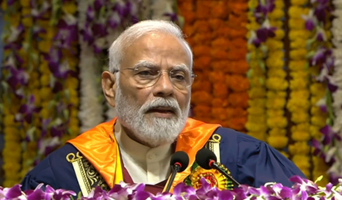 Youth will shape India's journey towards 'Viksit Bharat' and those who keep learning will succeed, says PM Modi