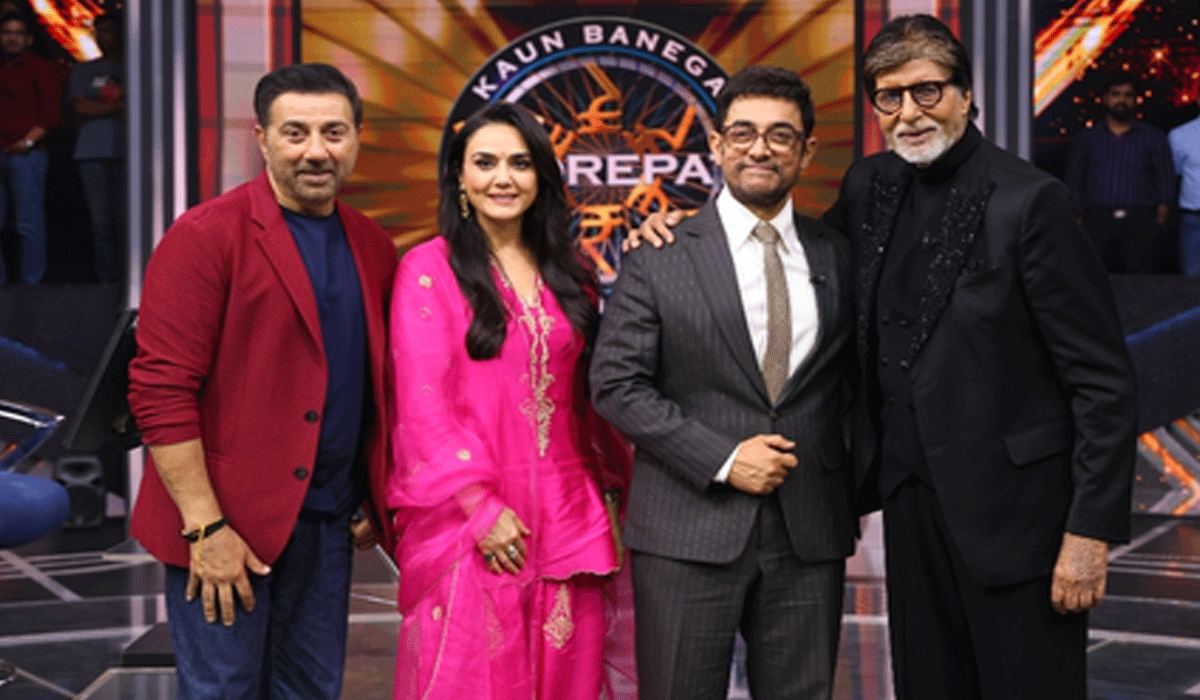 Sunny Deol makes KBC debut, Amitabh Bachchan says 'It's not going to be that easy'