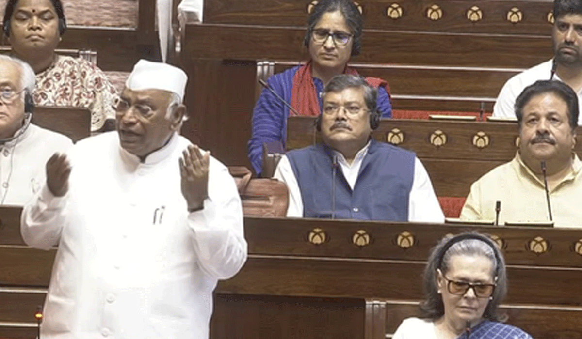 Rajya Sabha: Kharge flags 'stage purification’ after Ramlila speech; Nadda assures probe