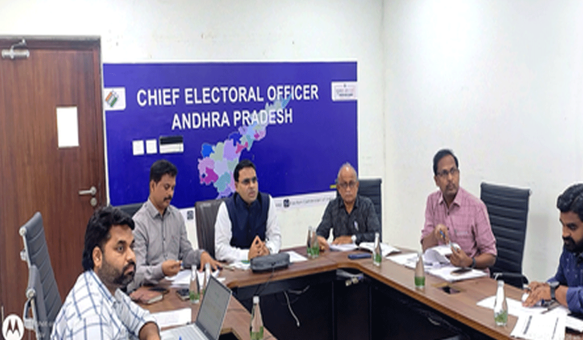 Andhra CEO orders faster hearing under SIR
