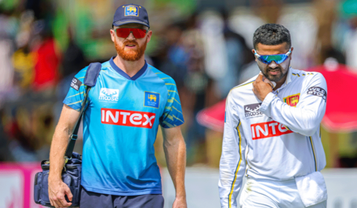 1st Test: Chandimal sent for scans after sustaining shoulder and neck injury while fieling