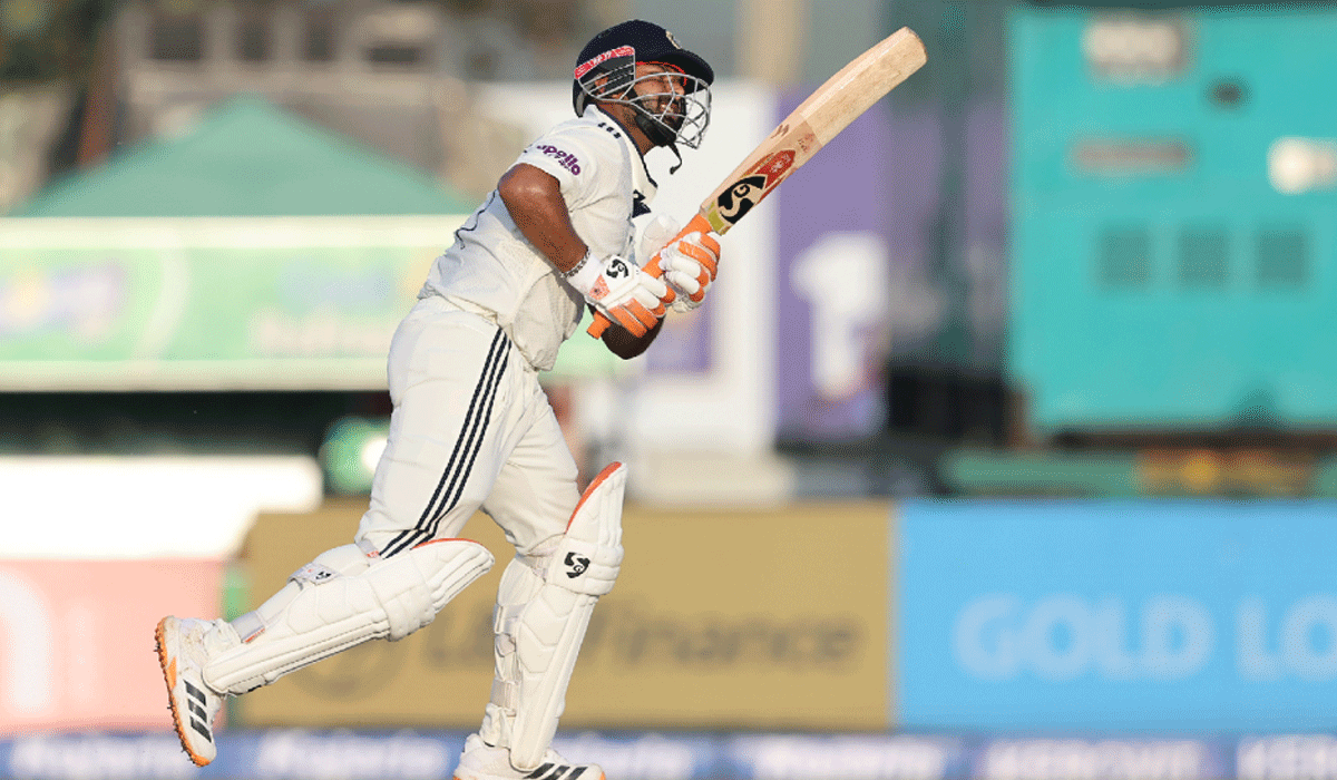 Pant becomes first Indian player to hit 100 sixes in Test cricket