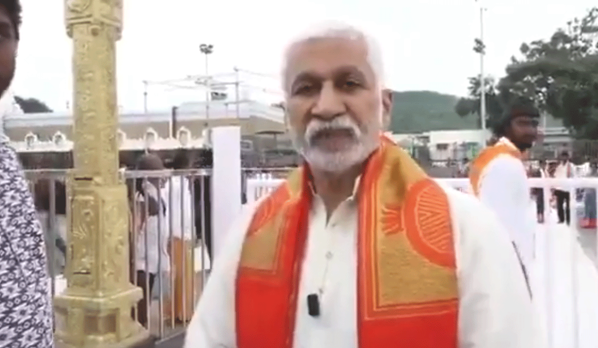Former YSRCP MP Vijayasai Reddy to launch political party