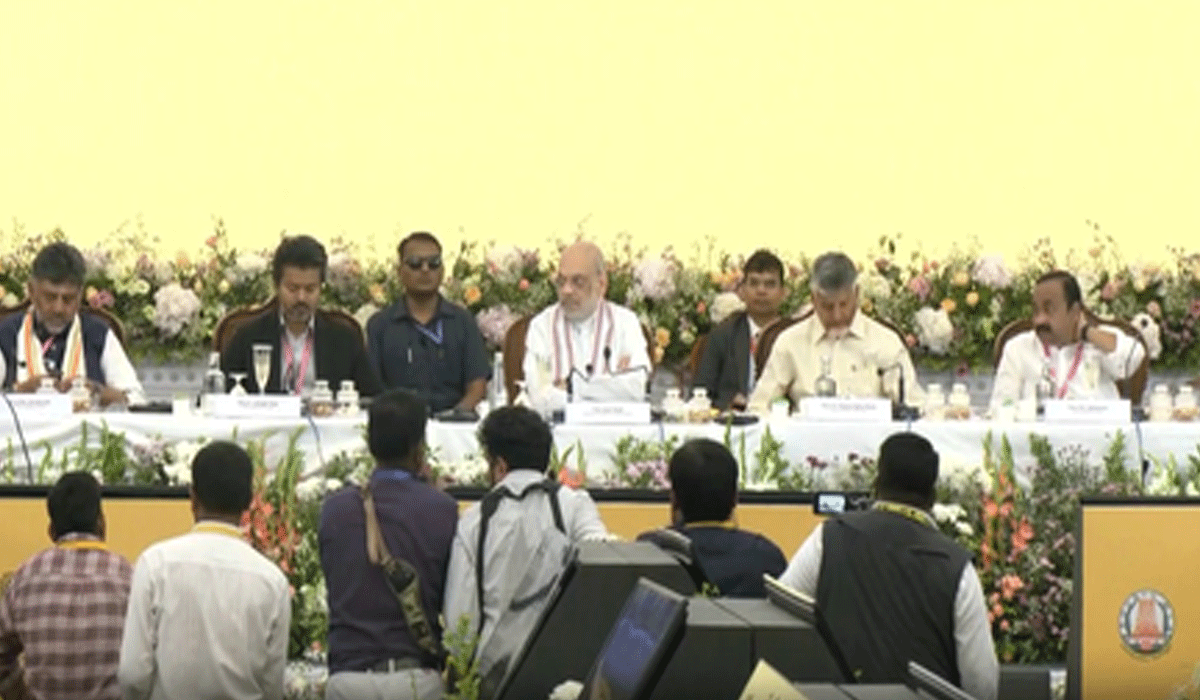 Amit Shah chairs 31st southern zonal council meeting in Tamil Nadu