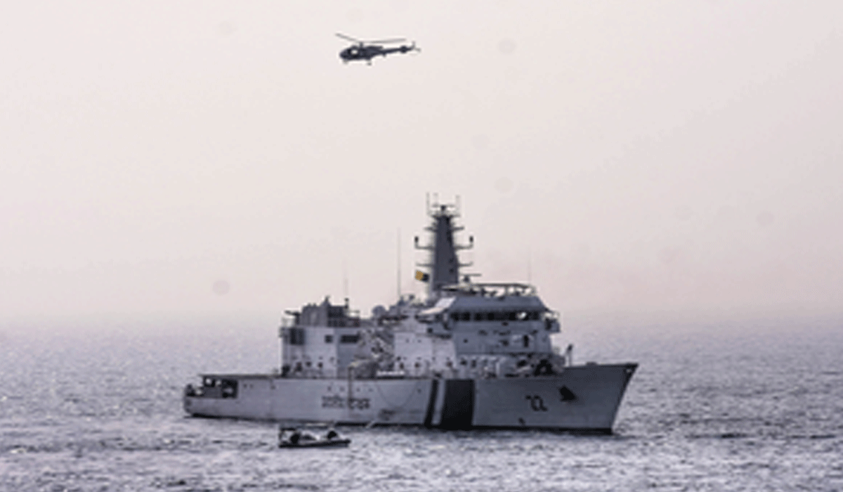 Massive search operation by Navy, Coast Guard for seven missing Andhra fishermen