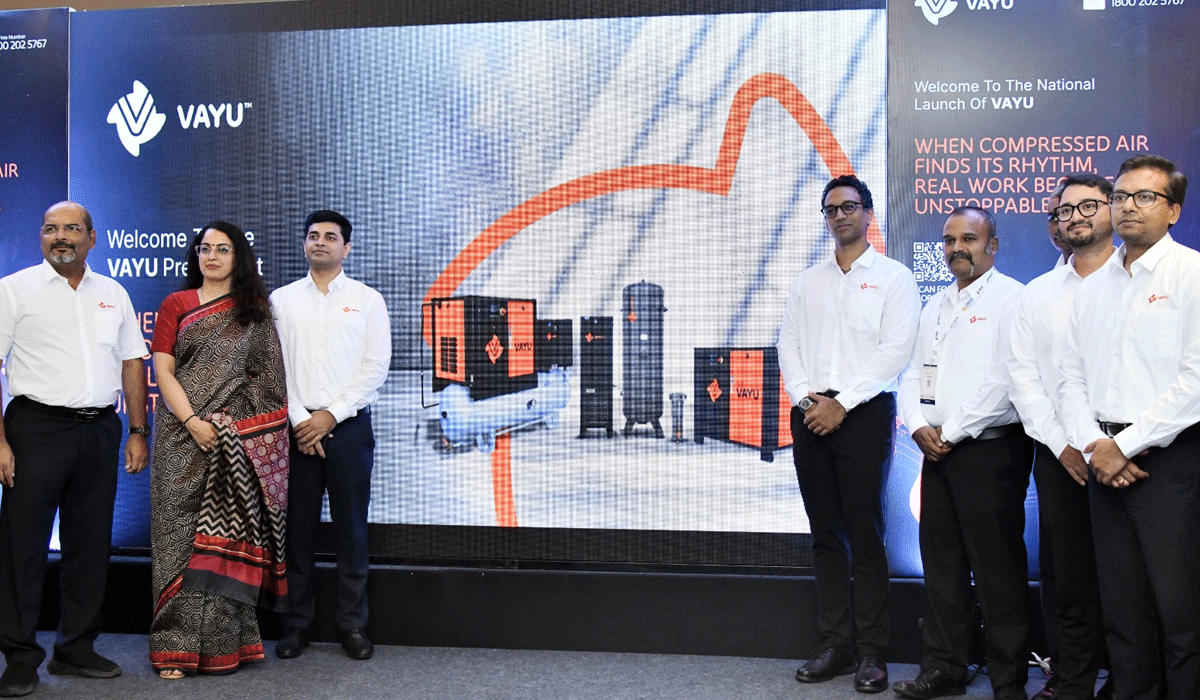 VAYU Launches in India, Bringing Made-in-India Compressed Air Solutions to Growing Manufacturers