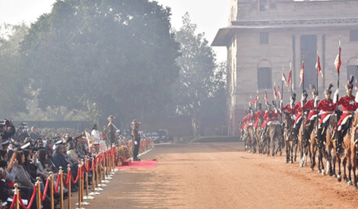 No change of guard ceremony at Rashtrapati Bhavan tomorrow: Official
