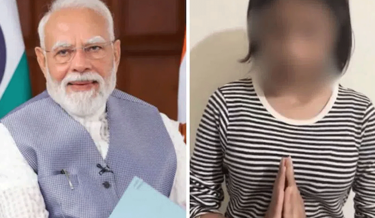 'I am so ashamed, can't even look at myself': Girl booked over remarks against PM Modi issues apology