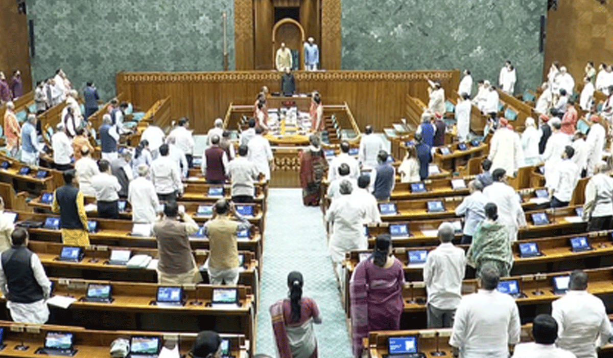 Lok Sabha adjourned till 2 pm amid Opposition ruckus