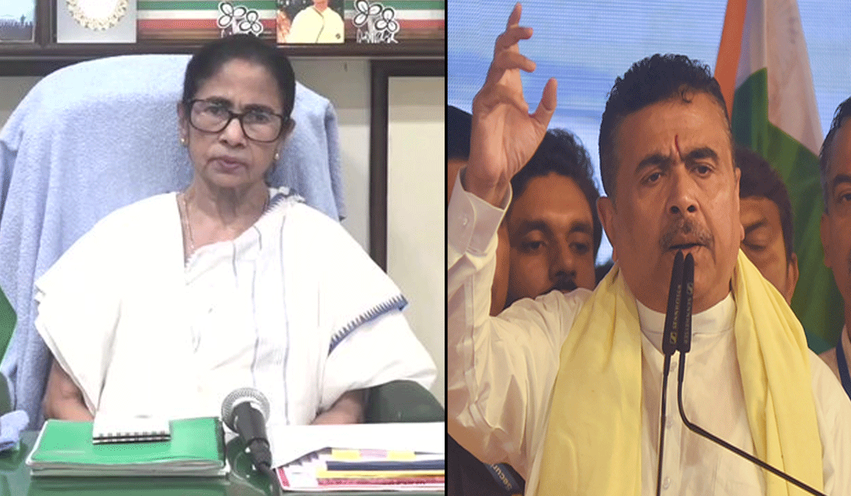 Bengal CM Adhikari directs FIR against former CM Mamata over violation of Calcutta HC order during TMCP’s rally