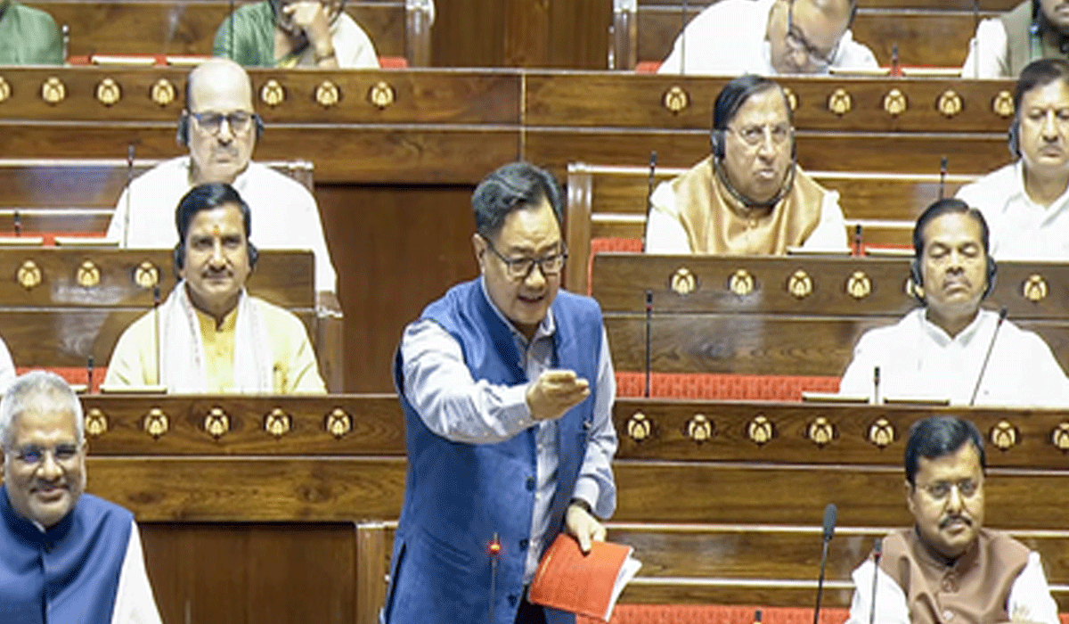 Raj Sabha sees heated exchanges between Rijiju and Kharge overrule interpretations