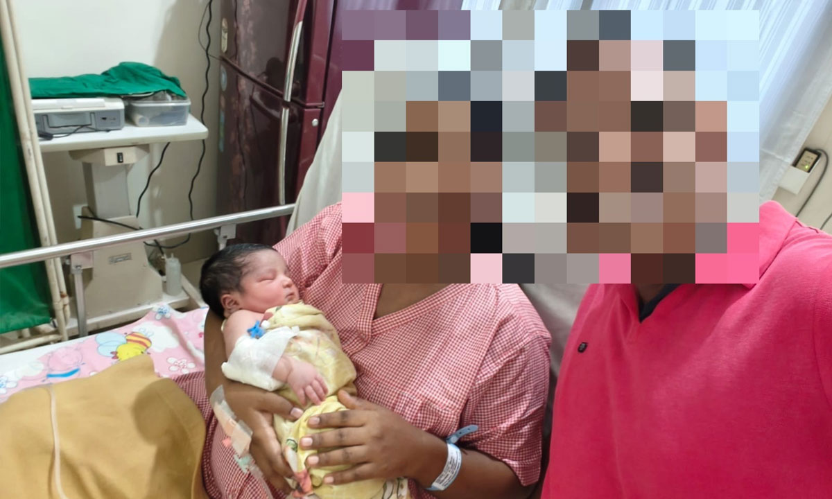 Repeated Pregnancy Losses Overcome With Laparoscopic Surgery, Healthy Baby Delivered at KIMS Cuddles