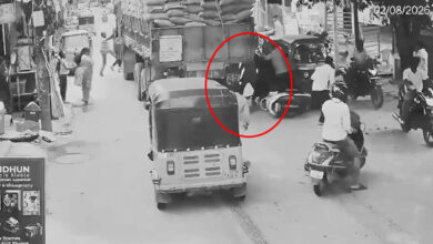 Four-Year-Old Girl Dies in Balanagar Lorry Accident After Falling from Motorcycle in Hyderabad