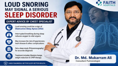 Loud Snoring May Signal Obstructive Sleep Apnea, Warns Chest Specialist Dr. Md. Mukarram Ali