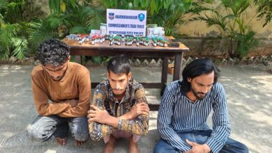 Rajendranagar Task Force Nabs 3 Drug Sellers Illegal Mephentermine Injections Seized