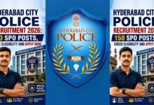 Hyderabad City Police Invites Applications for Special Police Officer Posts