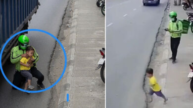 Delivery Boy Saves Child from Speeding Truck, Viral Video Wins Hearts on Social Media