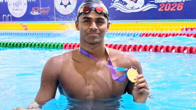 Telangana’s Suhas Preetham Mylari Strikes Gold in Men’s 50m Backstroke at Junior Nationals