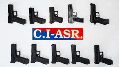 Arms smuggling network busted in Punjab; 10 sophisticated pistols recovered