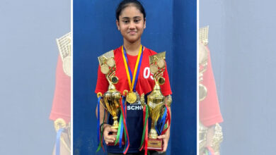 Telangana’s Riddhi Toro Wins CBSE Cluster VII U-14 Girls Singles Table Tennis Title