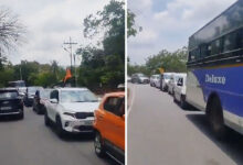 Heavy Traffic Jam on Srisailam Road as Weekend Rush Leaves Devotees Stranded for Hours