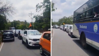 Heavy Traffic Jam on Srisailam Road as Weekend Rush Leaves Devotees Stranded for Hours