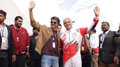 Tamil Nadu CM Vijay Meets Actor Ajith in London